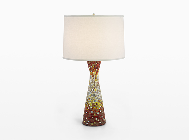 Mosaic Hourglass Table Lamp
